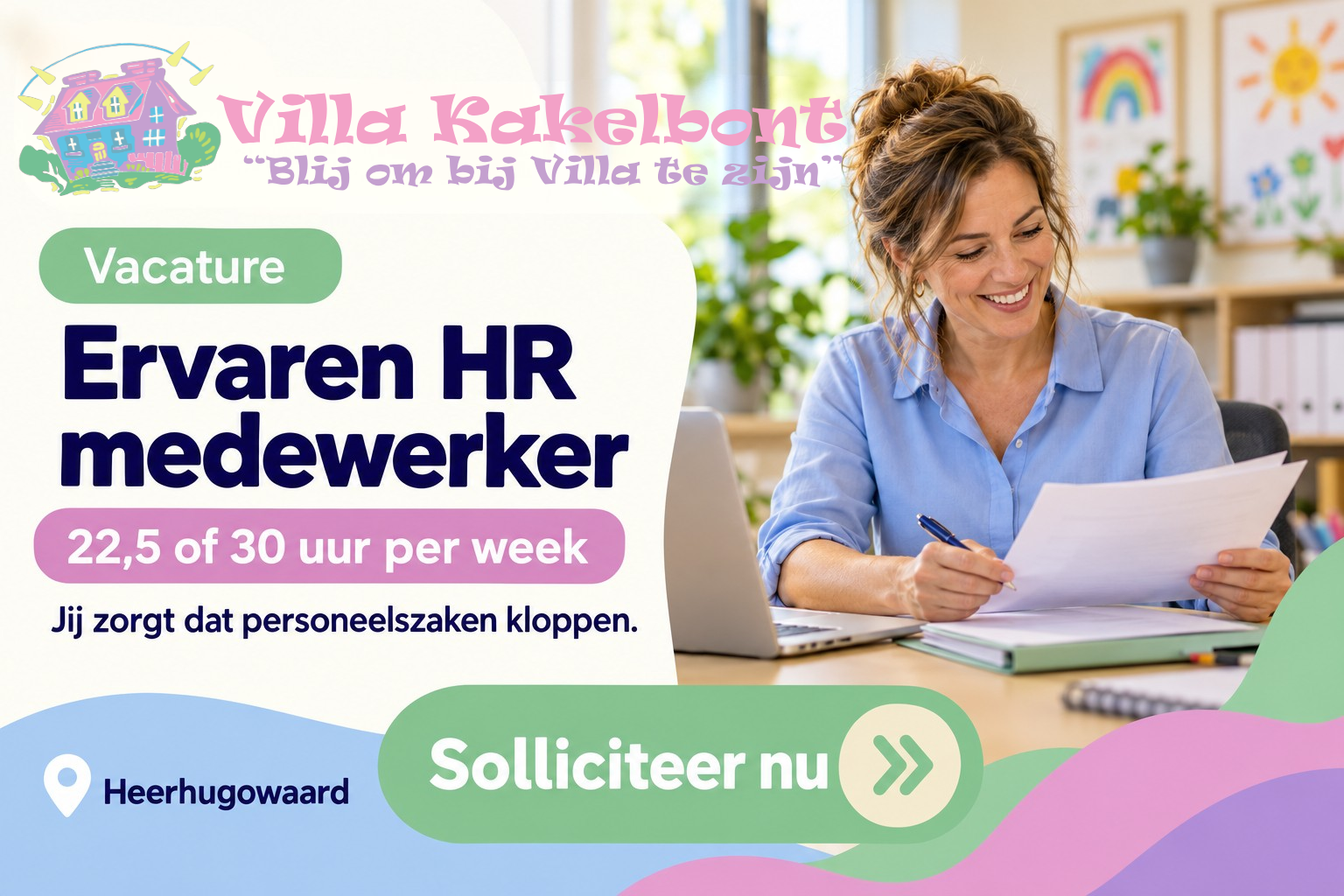 Vacature Zelfstandig HR-medewerker